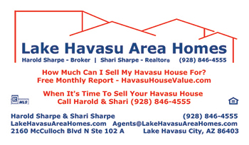 Lake Havasu Area Homes